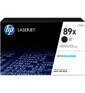 Hewlett CF289X tóner original hp nº89x xl alta capacidad/ negro - CF289X