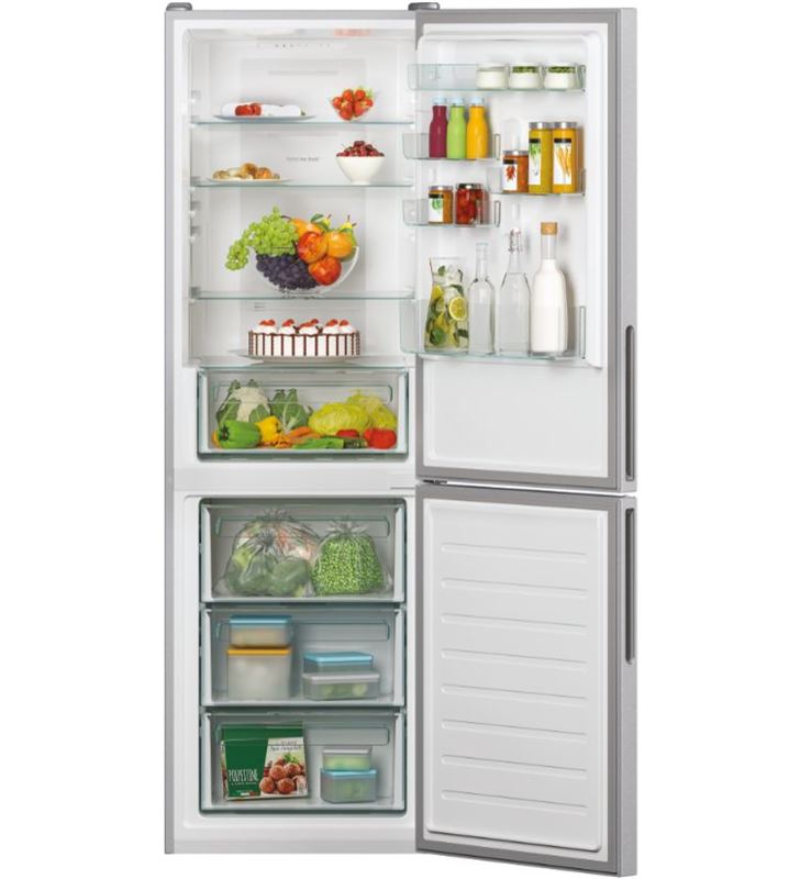 Candy CCE3T618FS combi frigo 185x59.5x65.8cm clase f libre instalacion - 92773014_6655593472