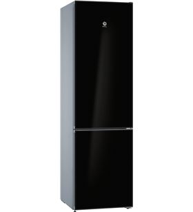 Balay 3KFD765NI frigo combi nf 203x60x66cm d cristal negro libre instalacio - BAL3KFD765NI