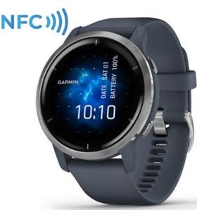 Garmin 010-02430-10 smartwatch venu 2 notificaciones/ frecuencia cardíaca/ gps/ azul gra - 010-02430-10