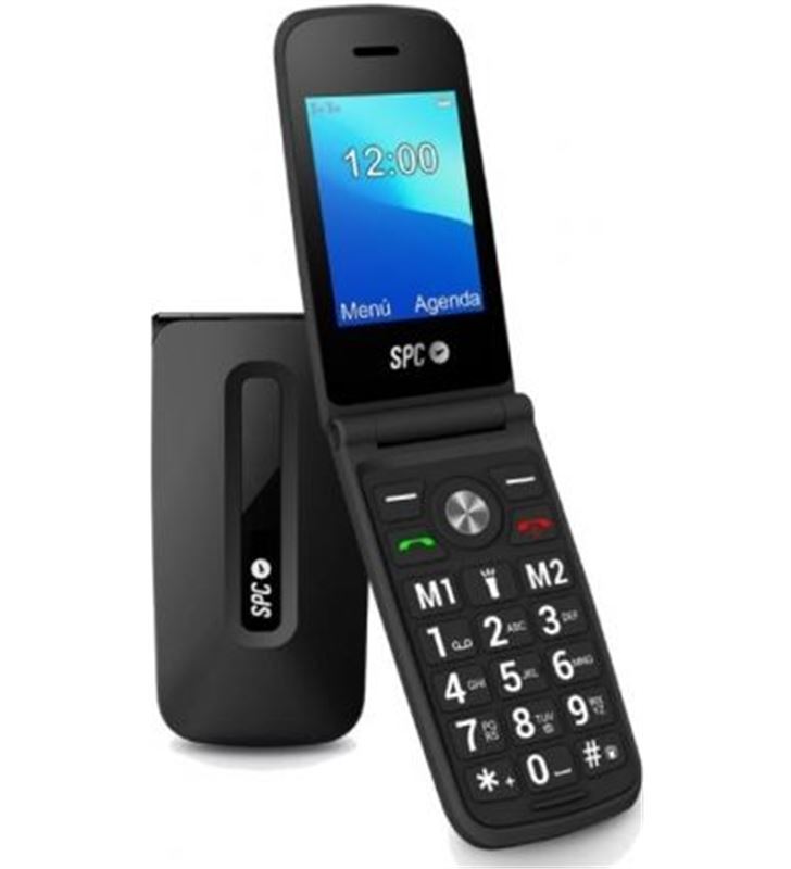 Telecom SPC-TEL TITAN BK teléfono móvil spc titan para personas mayores/ negro 2325n - SPC-TEL TITAN BK