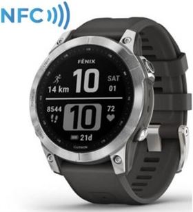 Garmin FENIX 7 SILVER smartwatch fénix 7/ notificaciones/ frecuencia cardíaca/ gps/ plata - 0753759278038