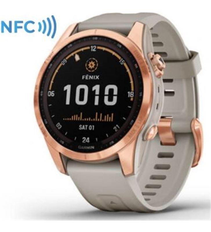 Garmin FENIX 7S SOLAR smartwatch fénix 7s solar/ notificaciones/ frecuencia cardíaca/ gps/ - 0753759277857