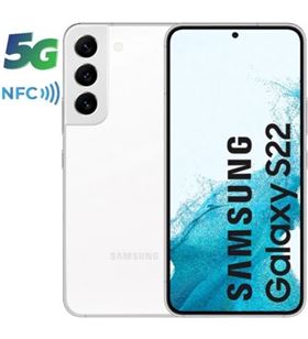 Samsung SM_S901BZWDEUB teléfono libre galaxy s22 15,49 cm (6,1'') 8/128 gb blanco - SAMSM_S901BZWDEUB