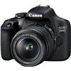Canon +25706 #14 eos 2000d + ef-s 18-55mm f/3.5-5.6 iii / cámara + objetivo - +25706 #14