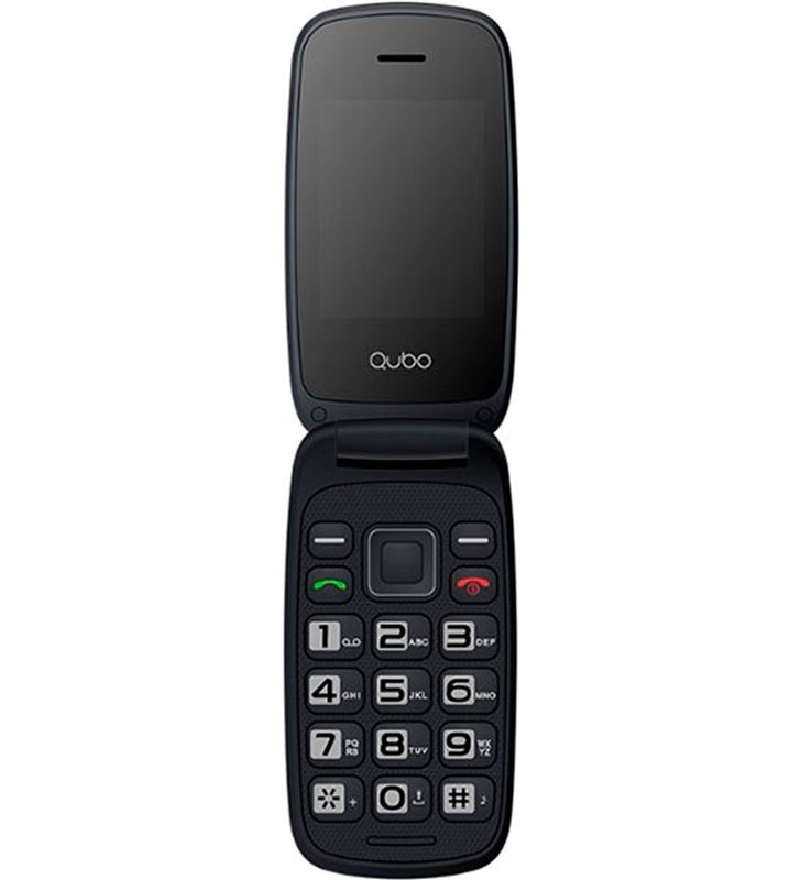 Qubo ONEO_BK teléfono libre neo 6,10 cm (2,4'') bluetooth/fm/cámara/sd/dual sim negr - QUBONEO_BK