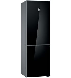 Balay 3KFD565NI frigo combi 186x60x66cm clase d libre instalación cristal negro - 3KFD565NI