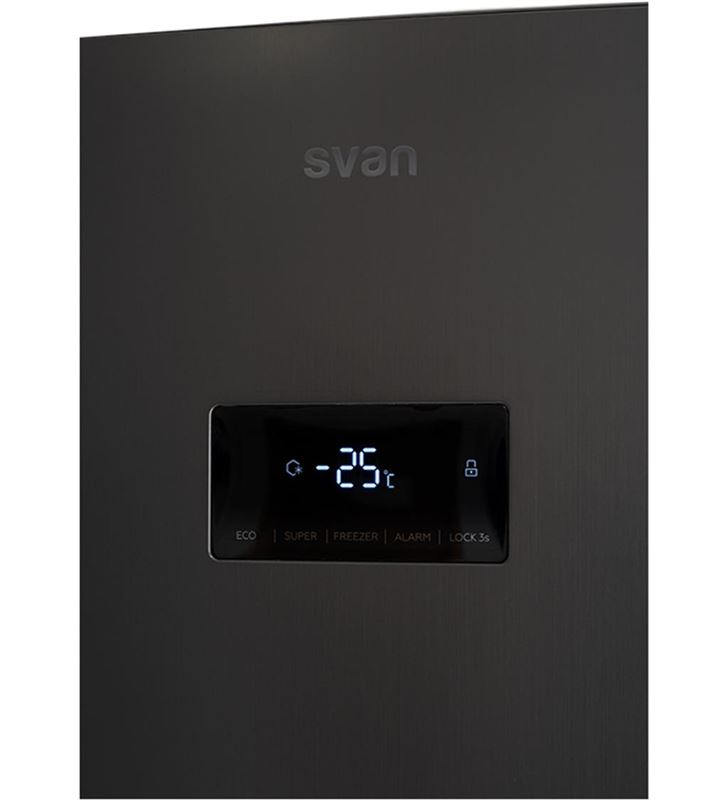 Svan SVC1865NFDX congelador vertical nf e (185 cm x59.5x65cm) inox - 8436545202487-0