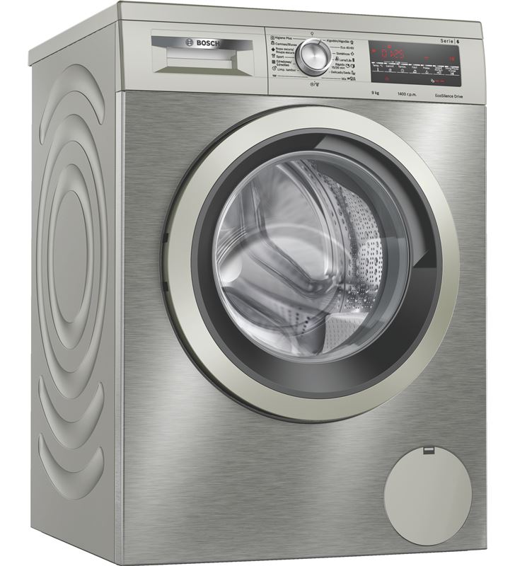 Bosch WUU28T0XES lavadora de carga frontal a 9kg 1400rpm inox - WUU28T0XES