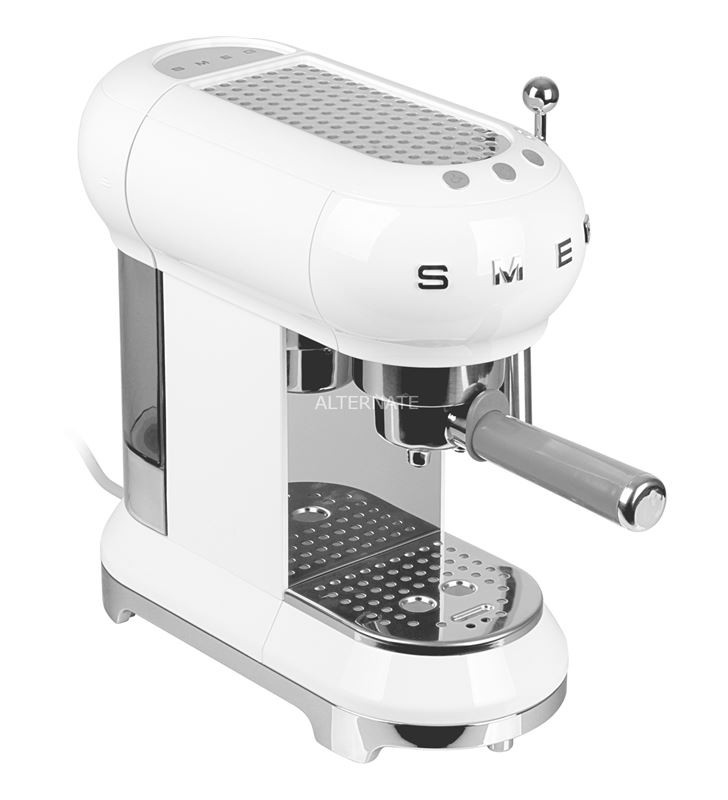 Smeg ECF01WHEU cafetera espresso ecf01 color blanco - 8017709259563