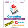 Garantia +24790 #14 garantía3 cover 1000 / garantía por rotura y daño accidental de 1 año hasta - +24790 #14