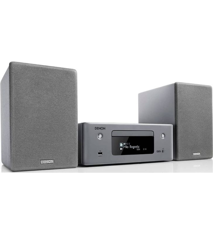 Denon +24007 #14 ceol n10 grey microcadena bluetooth 130w rms, airplay 2, tecnología - +24007 #14