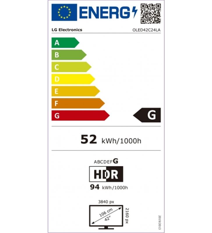 Lg OLED42C24LA 42'' tv oled Televisores pulgadas - 8806091620552-0