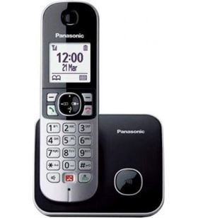 Panasonic -TEL KX-TG6851 BK teléfono inalámbrico kx-tg6851/ negro kx_tg6851spb - PAN-TEL KX-TG6851 BK