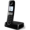 Philips L-TEL D2501B teléfono inalámbrico d2501b/01/ negro - PHIL-TEL D2501B