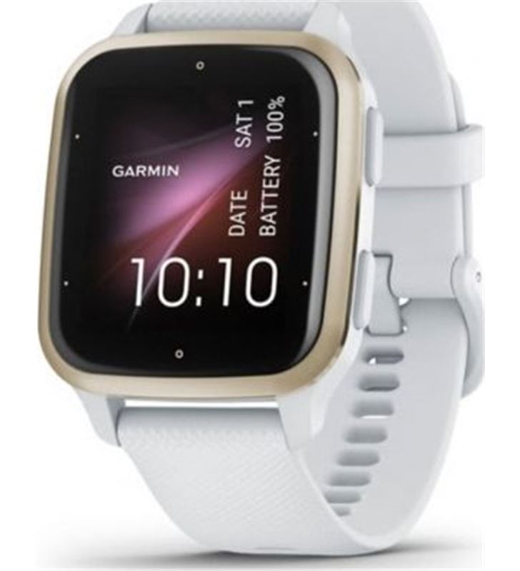 Garmin VENU SQ 2 WHITE smartwatch venu sq 2/ notificaciones/ frecuencia cardíaca/ gps/ oro - 0753759304836