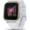 Garmin VENU SQ 2 WHITE smartwatch venu sq 2/ notificaciones/ frecuencia cardíaca/ gps/ oro - 0753759304836