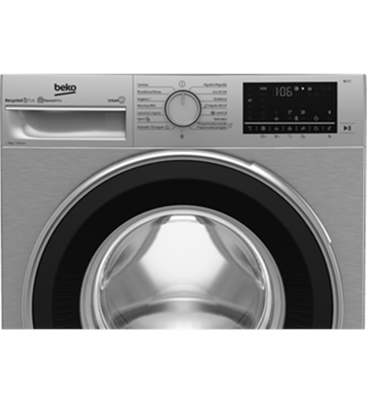 Beko B3WFT58220X lavadora de carga frontal 8kg c 1200rpm inox - 8690842483561-2