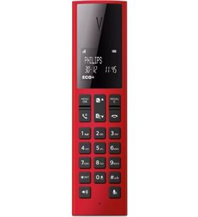 Philips M3501R/23 V2 teléfono inalámbrico linea v / rojo - M3501R34