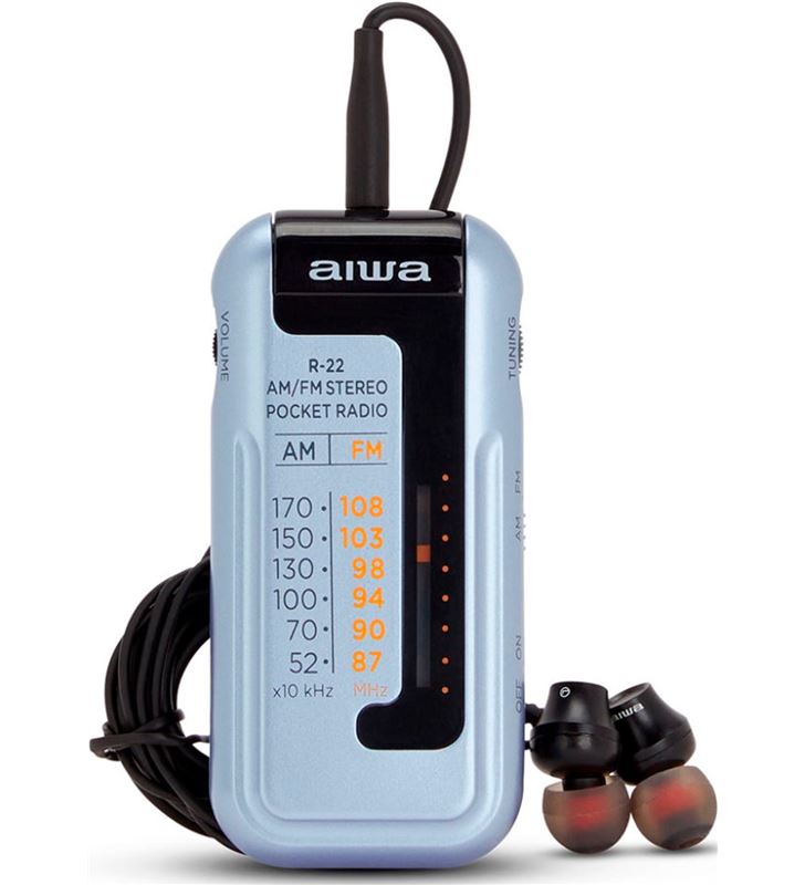 Aiwa BBTU-300RD Radio CD Portátil Bluetooth/USB/AUX Rojo