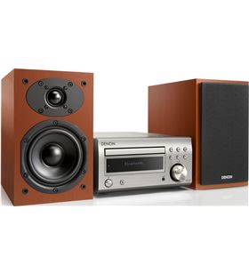 Denon +24250 #14 dm-41 plata/cereza microcadena/sistema hi-fi con cd/bluetooth/sintoni dm-41 si/ch - +24250 #14