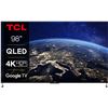 Tcl 98C735 tv 98 98 4k qled 120hz tv with google tv and game master pro 248 - 98C735