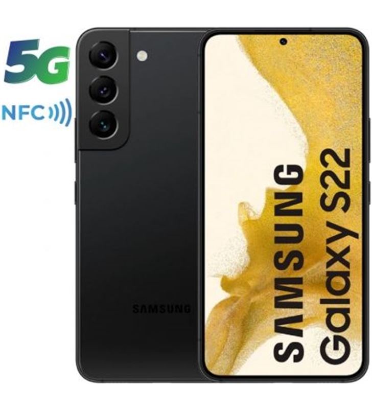 Samsung SM_S901BZKGEUB teléfono libre galaxy s22 15,49 cm (6,1'') 8/256 gb negro - SM_S901BZKGEUB