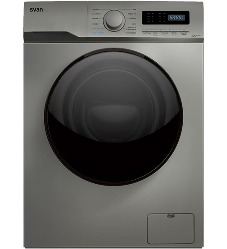 Svan SVL844XMI lavadora carga frontal 8 kg 1400 rpm clase d inox libre inst - 8436545227978