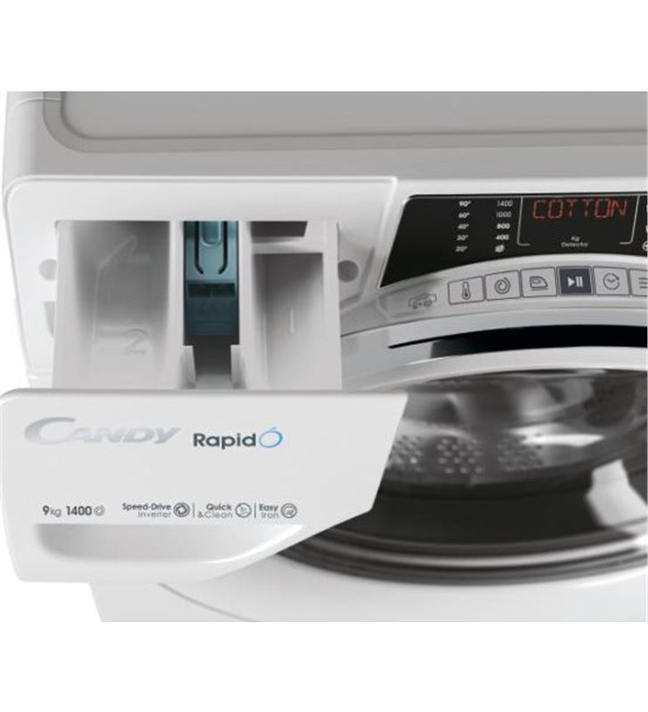 Candy RO1496DWMCT1-S lavadora carga frontal 9kg 1400rpm clase a blanco - 8059019044644-3