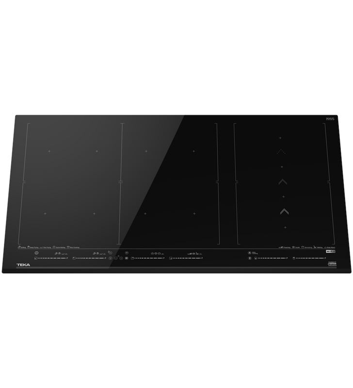 Teka Direct Sense IZF 68610 Placa de Inducción Full Flex 8 Zonas Cristal  Negro