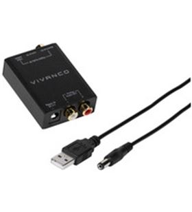 Vivanco 46143 adaptador audio analogico digital Cables - 46143 #1