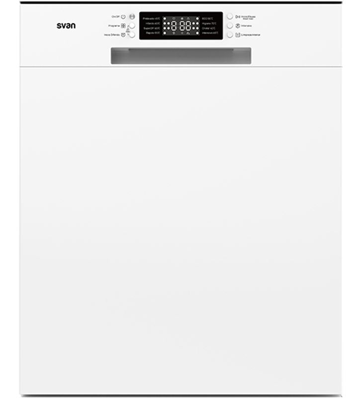 Svan SVJ306D lavavajillas e 60cm clase e 13 cubiertos 8 programas blanco - SVJ306D