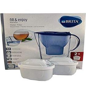 Brita 1051131 jarra agua marella azul+ 2 filtros maxtra pro all in 1 - 1051131 #1