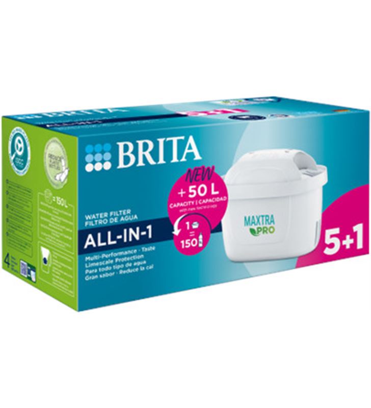 Brita 1050817 filtro maxtra pro all in 1 pack6 (5+1 unidades) new - 1050817 #1