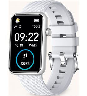 Ksix +27222 #14 smartwatch tube de monitorización inteligente gris tube gris - +27222 #14
