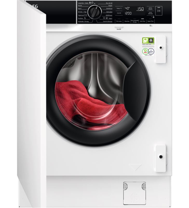 Oferta del día  Aeg LFN8E8436C lavadora integrable de la serie 8000 con 8  kg de capacidad y centrifugado de hasta 1.400 rpm, di