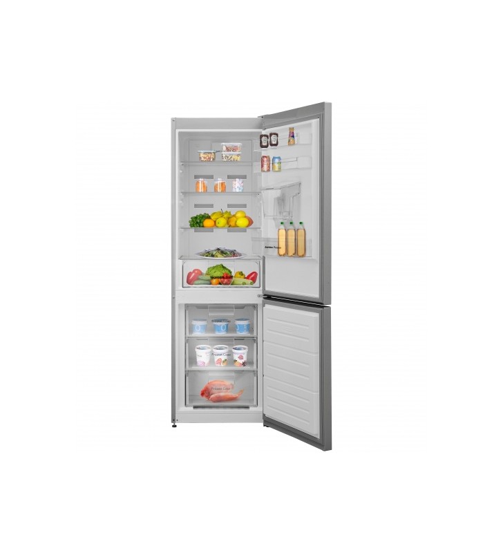 Winiadaewoo WRNBV365DPT combi 186x60x60cm clase f inox con Dispensador de Agua