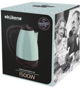 Kuken 34022 hervidor 1500 w 2 litros vintage - 63297