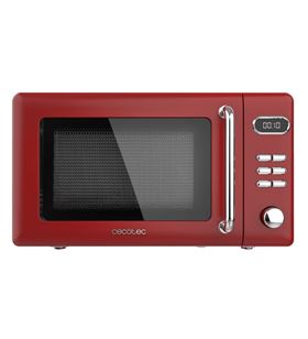 Cecotec 01715 proclean 5110 retro red microondas digital con grill de 20 y 700 w. - 70749