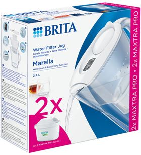 Brita 1051130 jarra marella blanca 2 filtros mxp PURIFICADOR - 1051130