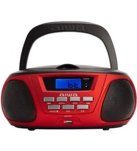 Aiwa BBTU_300RD radio cd portátil bbtu-300 bluetooth rojo - BBTU_300RD