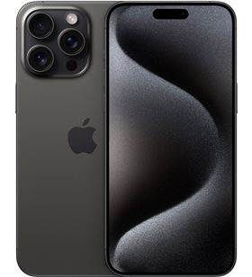 Apple MU7C3QL_A iphone 15 pro max 512gb negro titanio - ImagenTemporalSihogar