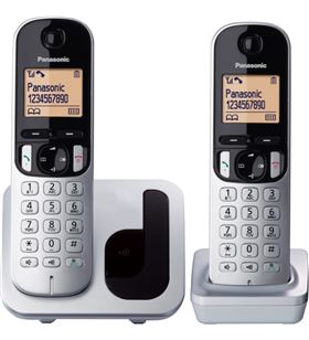 Panasonic KX_TGC212SPS teléfono dect duo básico kx-tgc212spb gris - KXTGC212SPS