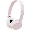 Sony MDRZX100PAE auricular de aro rosa , superligeros y mdrzx110pae - MDRZX100PAE