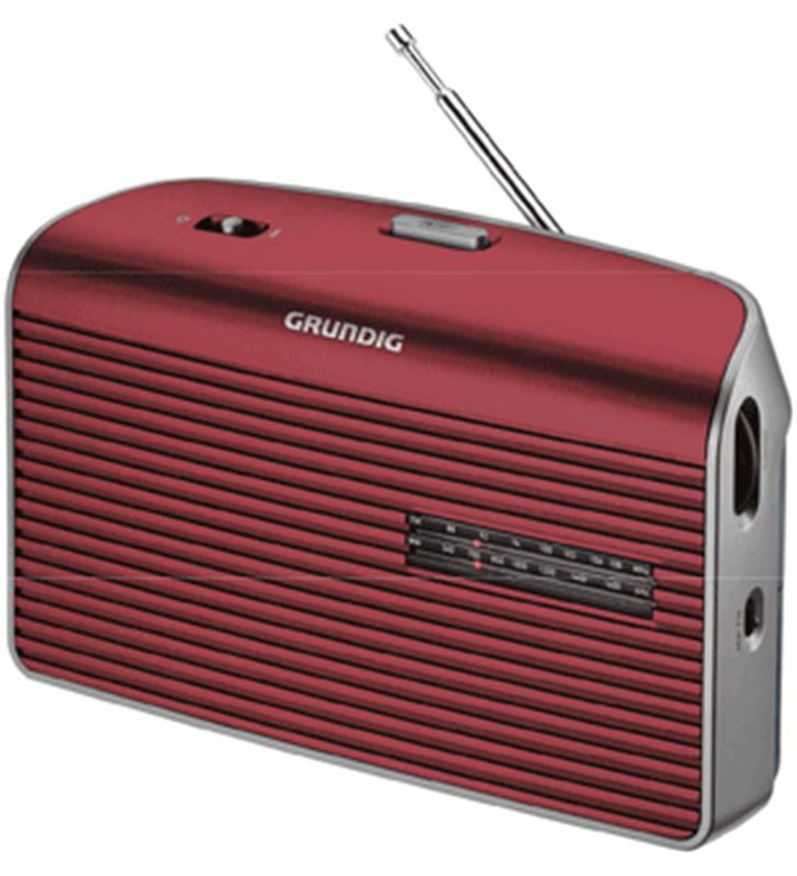 Grundig GRN1540 radio portatil music 60 roja Radio - 4013833873853