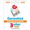 Garantia G3ES2000 extension de fisico 3 para productos hasta 2000eur - 8033509880332