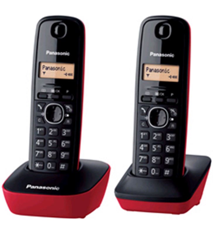 Panasonic KXTG1612SPR telefono duo , básico, ident. - 5025232621910