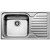 Teka 11119200 fregadero inox classicmax 1c 1e, 1 seno, escua - CLASSICMAX1C1ED