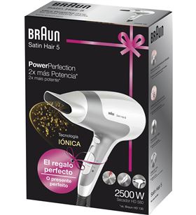 Braun HD580NAVIDAD secador de pelo satin hair 5 powerperfection hd580 - HD580