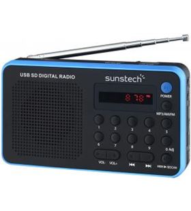 Sunstech RPDS32BL radio portatil digital , azul Radio - RPDS32BL